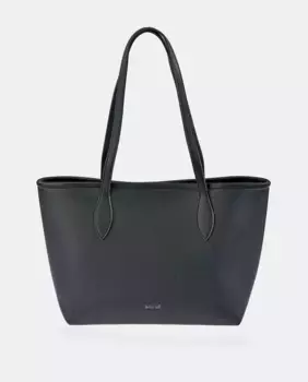 Черная сумка-тоут из искусственной кожи El Caballo, черный