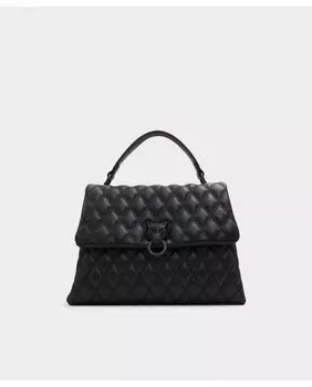 Черная сумочка на магнитной застежке Aldo, черный