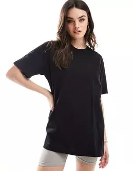 Черная свободная футболка ASOS 4505 Icon Quick Dry