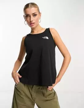 Черная свободная майка The North Face Simple Dome