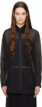 Черная свободная рубашка Esse Studios