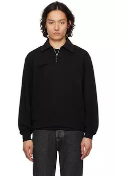 Черная толстовка Anderson с застежкой-молнией на четверть длины Lady White Co.