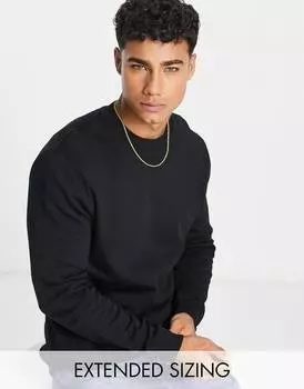 Черная толстовка ASOS DESIGN