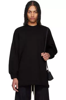 Черная толстовка Hollywood Tommy LS Rick Owens