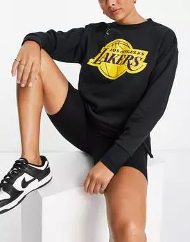 Черная толстовка Nike Basketball NBA LA Lakers