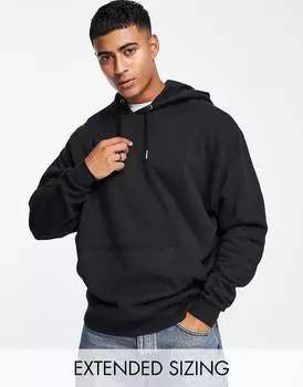 Черная толстовка оверсайз ASOS DESIGN