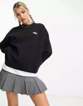 Черная толстовка оверсайз премиум-класса Dickies Summerdale