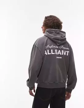 Черная толстовка с капюшоном Allsaints Soleil oth