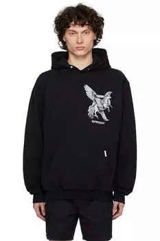 Черная толстовка с капюшоном «Elegance In Motion» Represent