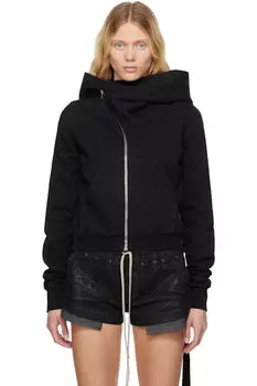 Черная толстовка с капюшоном Hollywood Mountain Rick Owens DRKSHDW