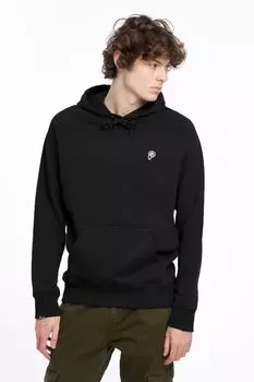 Черная толстовка с капюшоном и нашивкой в виде медведя на груди Penfield, черный