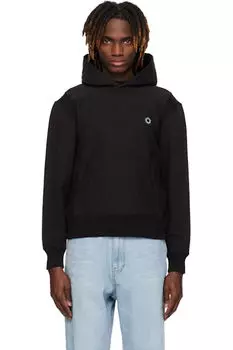 Черная толстовка с капюшоном Kenzo Paris «Boke Flower 2.0» с вышивкой