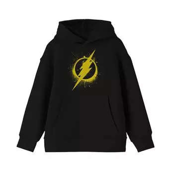 Черная толстовка с логотипом Flash для мальчиков 8–20 лет Licensed Character