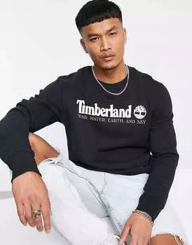 Черная толстовка с логотипом Timberland yc core