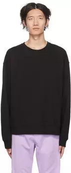 Черная толстовка с логотипом Versace