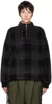 Черная толстовка с парусом YMC