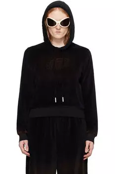 Черная толстовка с тиснением Acne Studios