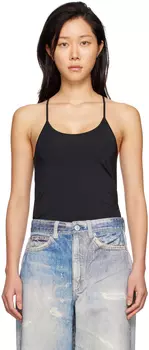 Черная тонкая майка Our Legacy