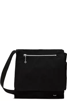 Черная тонкая сумка-саквояж OUR LEGACY