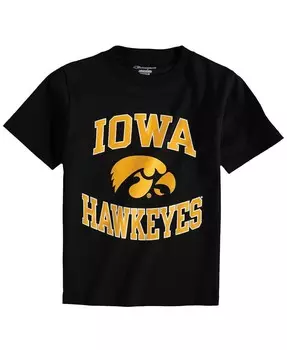 Черная трикотажная футболка Big Boys Iowa Hawkeyes Circling Team Champion