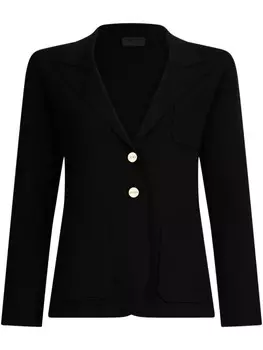 Черная трикотажная куртка LIU JO, черный