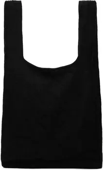 Черная твидовая сумка-тоут среднего размера Comme Des Garcons