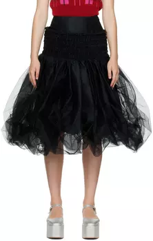 Черная юбка-миди Elayne Molly Goddard