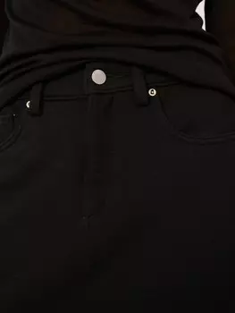 Черная юбка миди из французского терри Alma Dl1961 - Women'S, черный