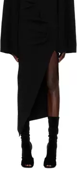Черная юбка-миди Rent Rick Owens