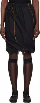 Черная юбка-миди Turn Baserange