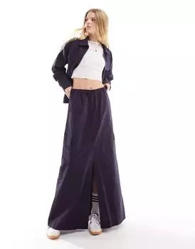 Черная углеродистая юбка премиум-класса adidas Originals