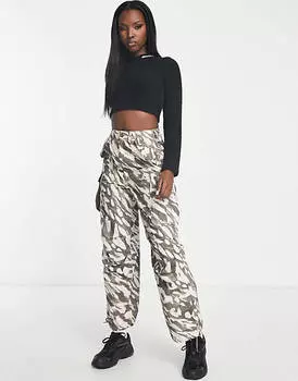 Черная укороченная футболка ellesse Capellini