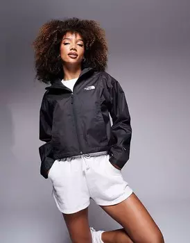 Черная укороченная водонепроницаемая куртка The North Face Quest