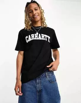 Черная университетская футболка Carhartt WIP
