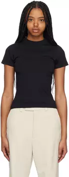 Черная узкая футболка Axel Arigato