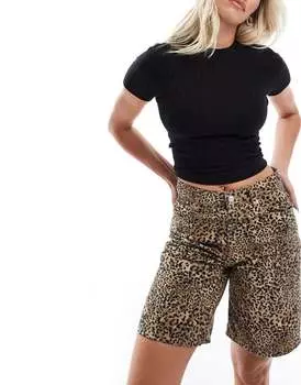 Черная узкая футболка в рубчик ASOS DESIGN Hourglass