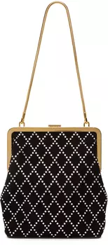 Черная вечерняя сумка Lilith KHAITE