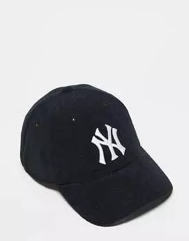 Черная вельветовая кепка 47 Brand New York Yankees