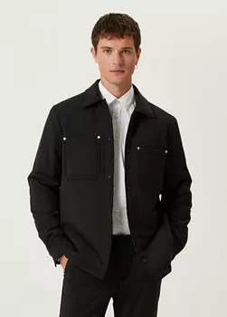 Черная верхняя рубашка Academia