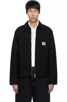 Черная весенняя куртка Detroit Carhartt Work In Progress
