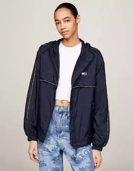 Черная ветровка Tommy Jeans
