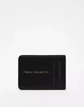 Черная визитница French Connection