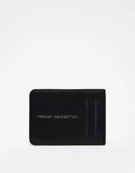 Черная визитница French Connection