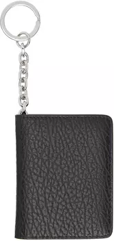 Черная визитница с четырьмя стежками Maison Margiela