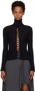 Черная водолазка Alesa Gimaguas