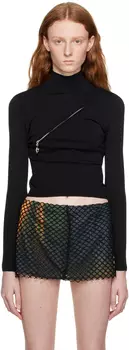 Черная водолазка Hannah Jewett Edition Otto Miaou