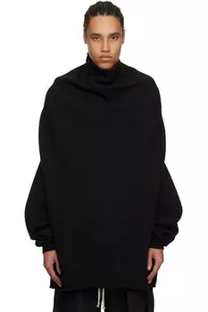 Черная водолазка Hollywood Shroud Rick Owens DRKSHDW