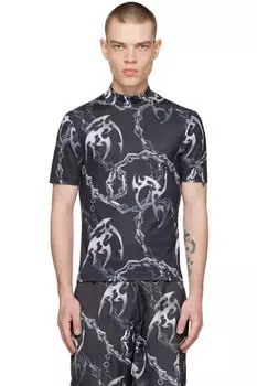 Черная водолазка с цепочкой Han Kjobenhavn