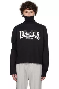 Черная водолазка с нарукавной повязкой Prototypes