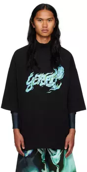 Черная водолазка с принтом Gerrit Jacob